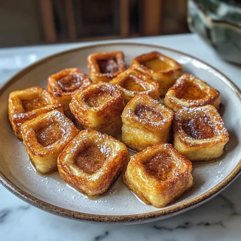 Photo of featured for Irresistible Cinnamon Roll French Toast Bites: A Sweet Morning Treat