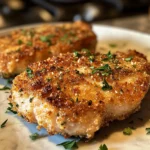 Photo of featured for Savor the Crunch: Irresistible Crispy Garlic Parmesan Pork Chops