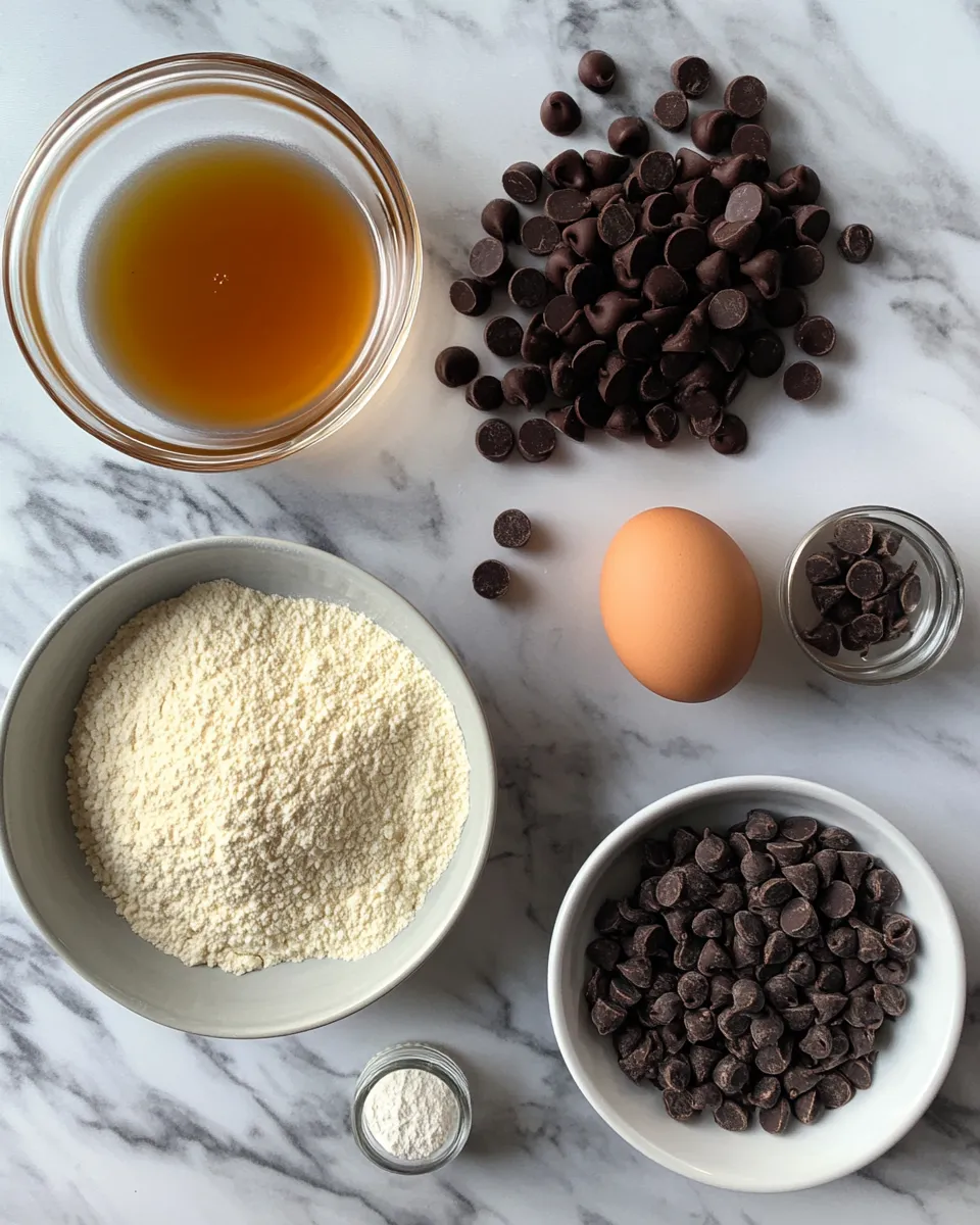 Ingredients for Irresistibly Fluffy Chocolate Chip Pancakes That Will Sweeten Your Morning