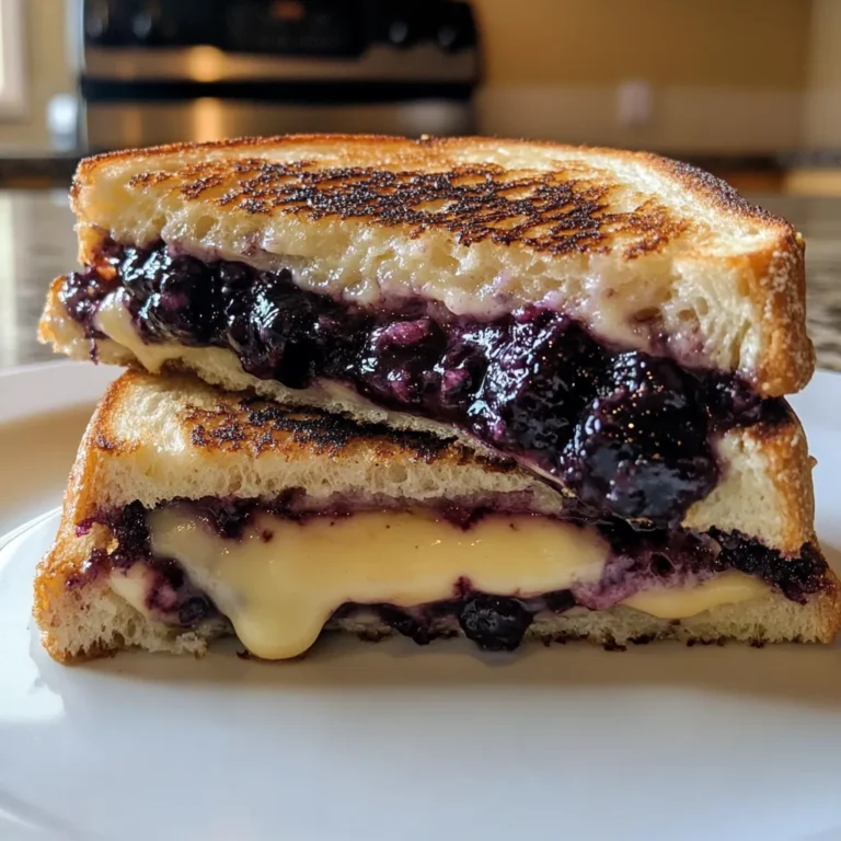 Photo of featured for Elevate Your Taste Buds with Gourmet Blueberry Grilled Cheese Delights