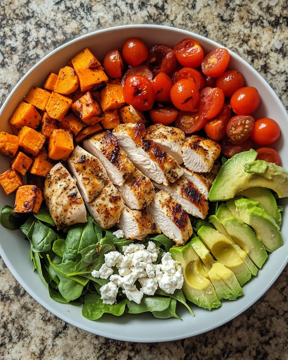 Ingredients for Savor the Flavor: Grilled Chicken & Sweet Potato Bowl Bliss