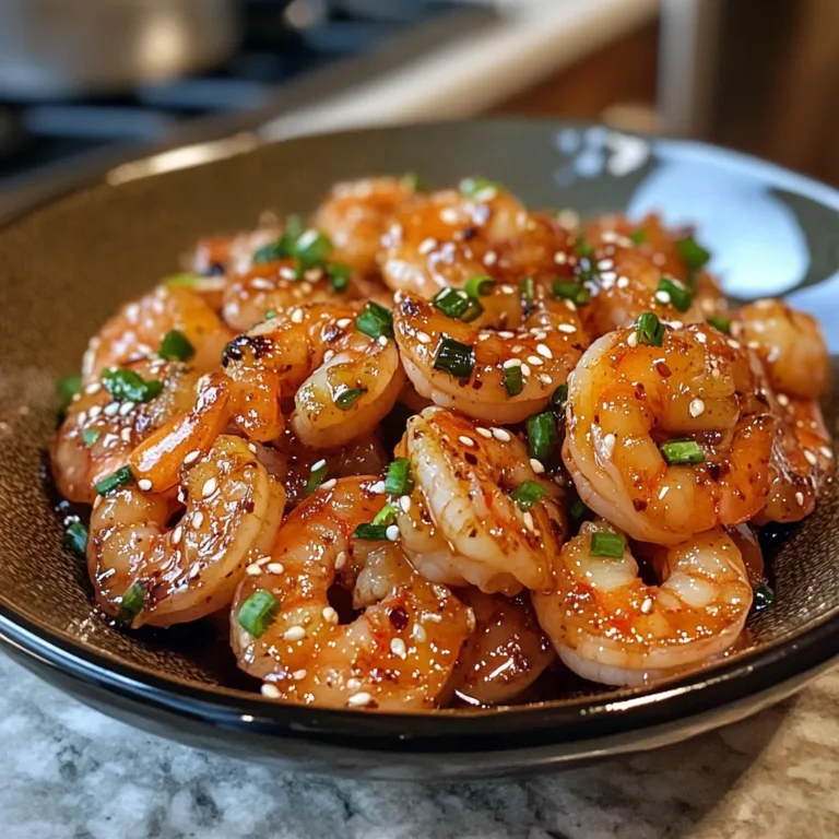 Photo of featured for Sweet Meets Savory: High-Protein Honey Garlic Shrimp Delight