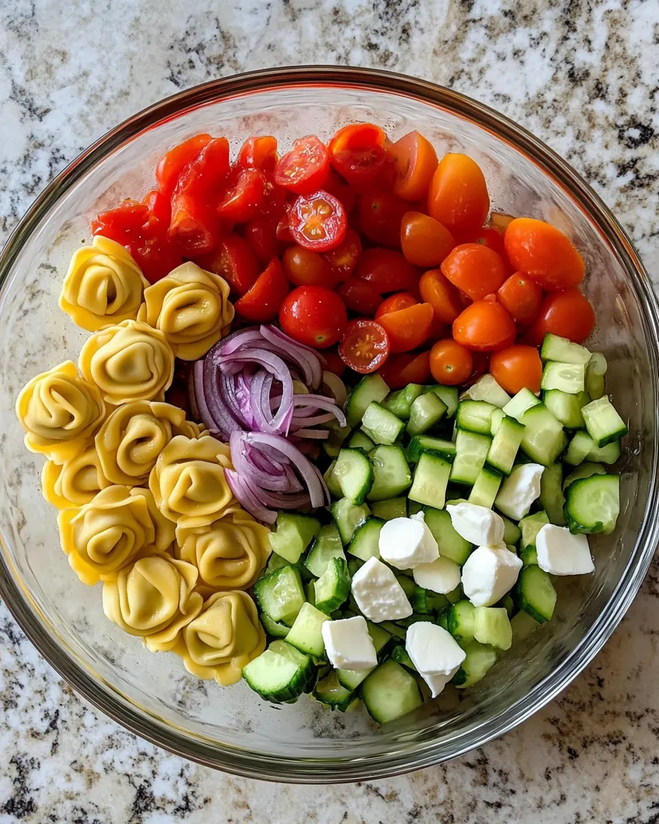 Ingredients for Savor the Flavor: Irresistible Italian Tortellini Pasta Salad for Every Occasion