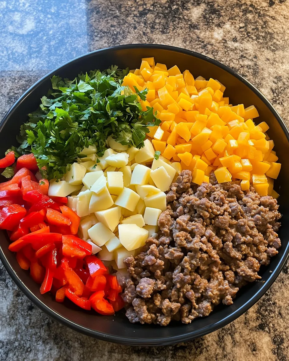 Ingredients for Rise and Shine with a Hearty Mountain Man Crock Pot Breakfast