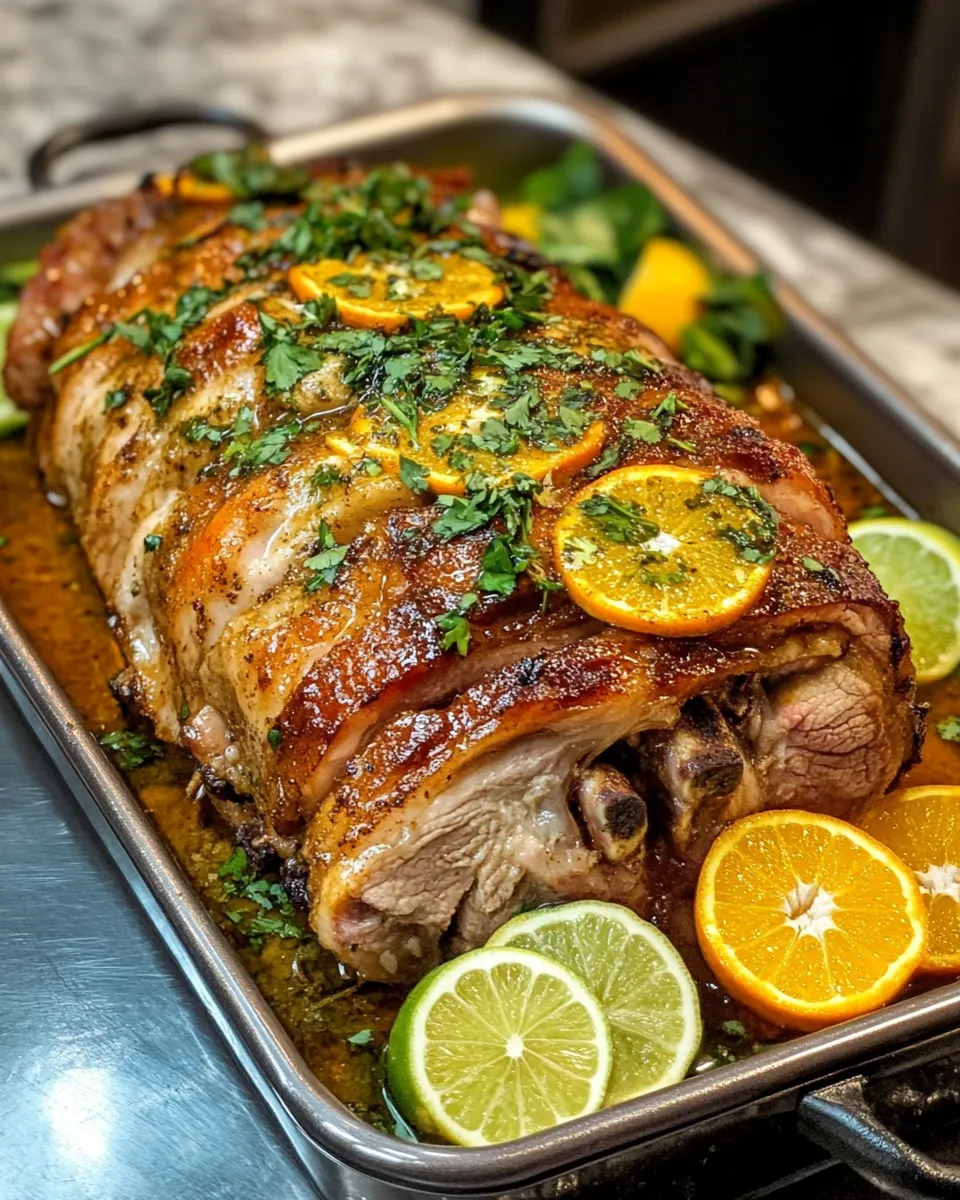 Ingredients for Savor the Flavor: Irresistible Roasted Cuban Mojo Pork Recipe