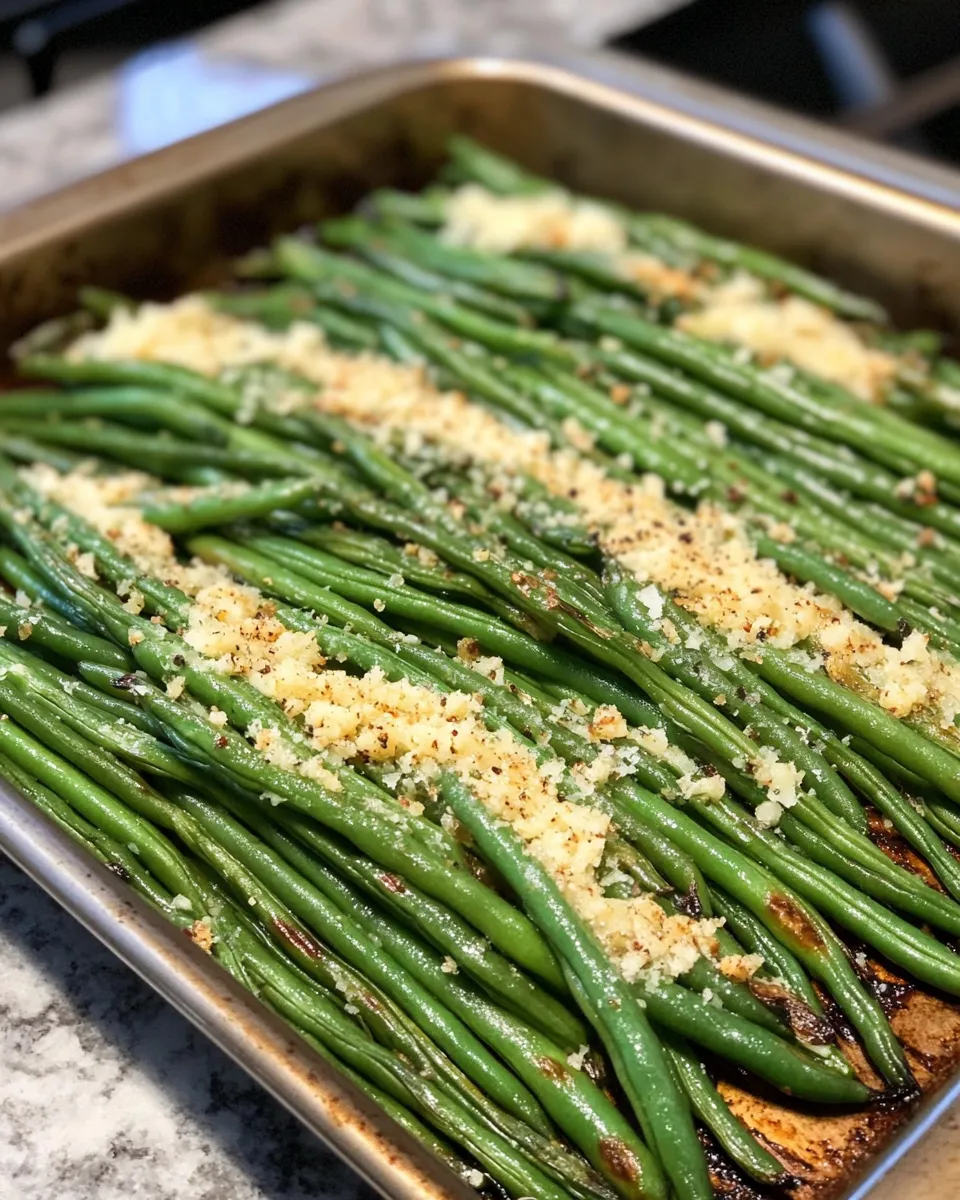Ingredients for Savor the Crunch: Irresistible Roasted Green Beans with Garlic Parmesan