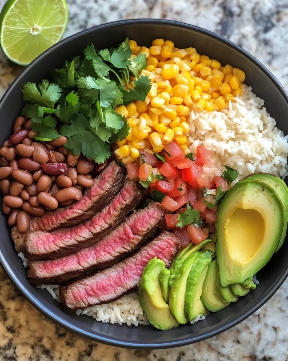 Ingredients for Savor the Flavor: Ultimate Steak Burrito Bowl Recipe You Need to Try