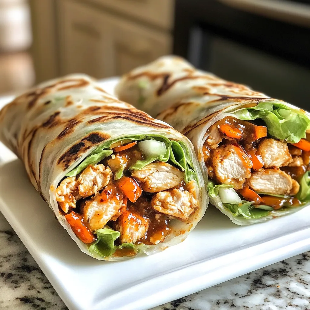 Photo of featured for Wrap Your Taste Buds Around These Irresistible Sweet Chili Chicken Wraps