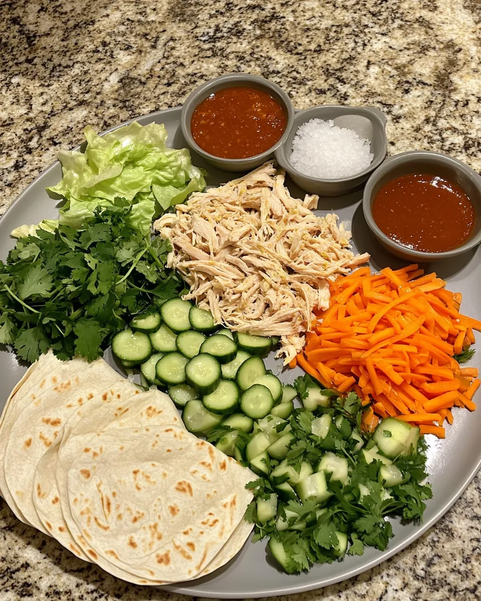 Ingredients for Wrap Your Taste Buds Around These Irresistible Sweet Chili Chicken Wraps